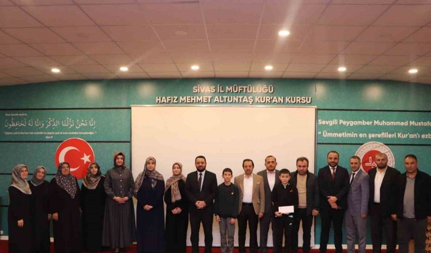 Kur’an bülbülleri ödüllendirildi
