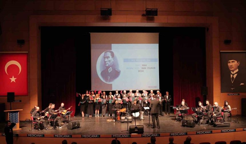 Tamamı sağlık çalışanlarından oluşan korodan konser