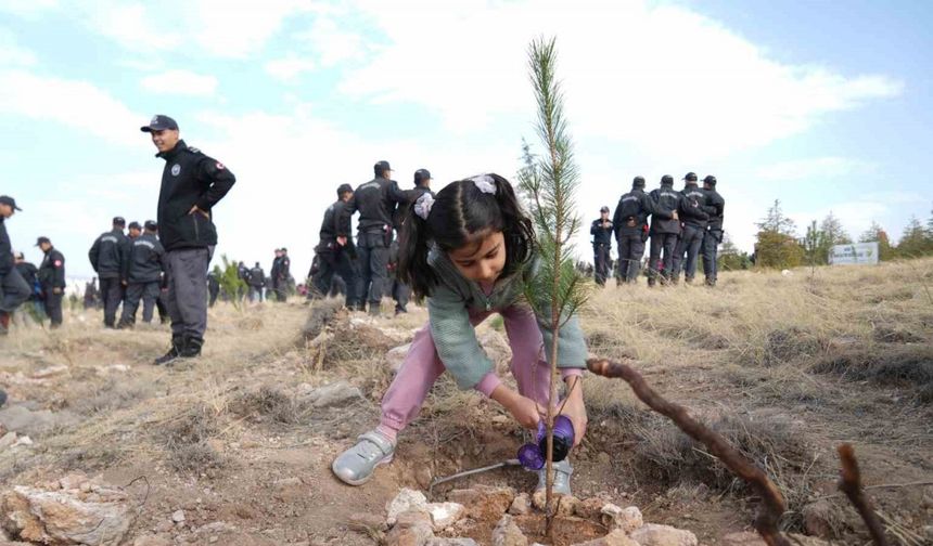 5 bin fidan toprakla buluşturuldu