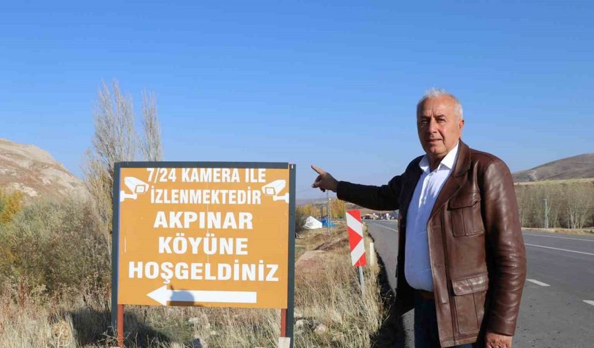 Bu köy 7 gün 24 saat kamerayla izleniyor