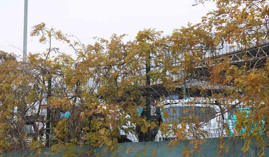 Geri dönüşüm tesisindeki koku ekipleri harekete geçirdi