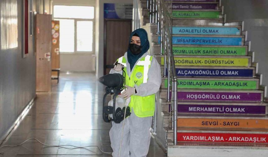 Okullarda ara tatil temizliği