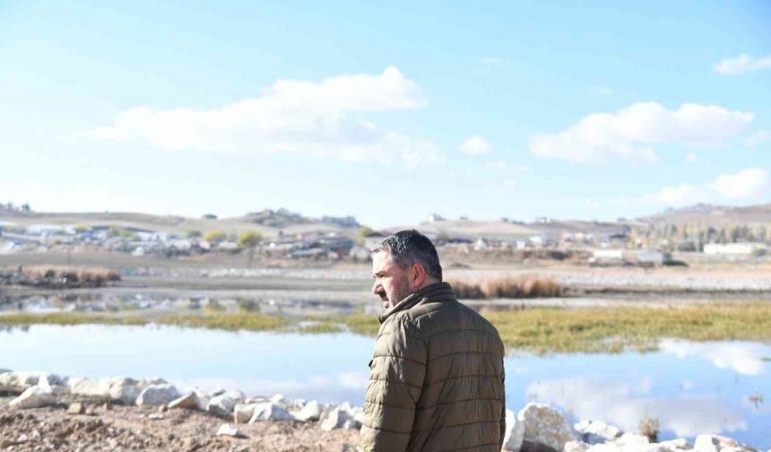 Pursaklar Belediyesi Gümüşoluk Göleti çalışmalarına devam ediyor