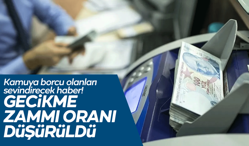 Gecikme Zammı Oranı Yeniden Belirlendi: Yüzde 3,7 Oldu