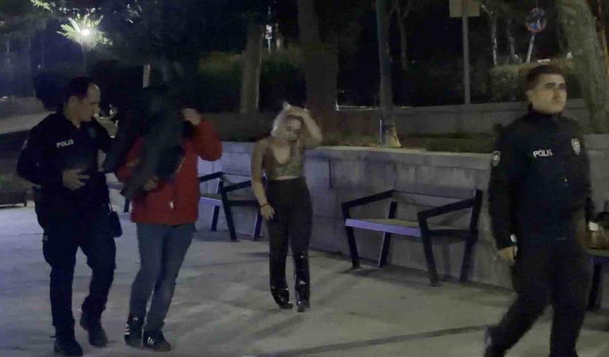 Genç kadına şiddet ihbarı polisi alarma geçirdi