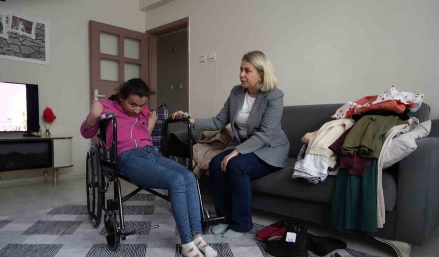 Serebral palsi hastası Tuğba Ateş’in hayali gerçek oldu