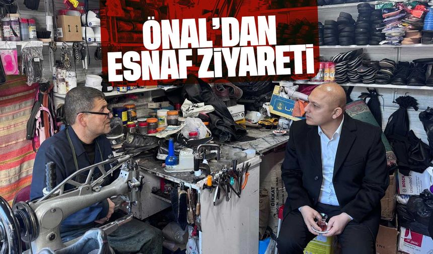 Kırıkkale Belediye Başkanı Ahmet Önal’dan esnaf ziyareti