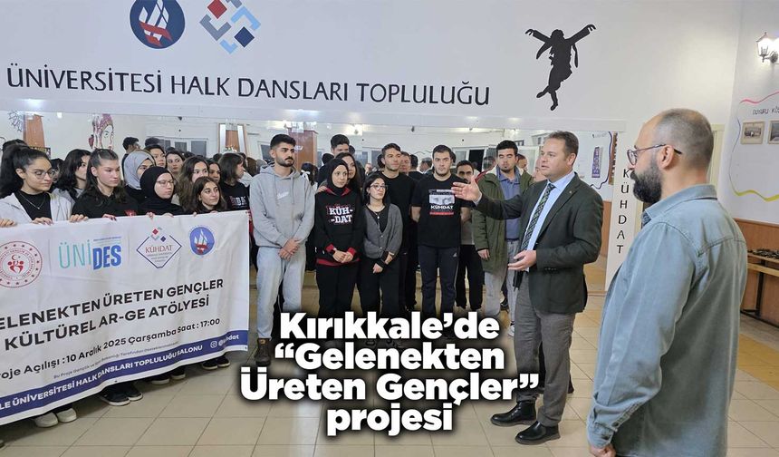 Halk Dansları Öğrenci Topluluğu’ndan “Gelenekten Üreten Gençler” projesi