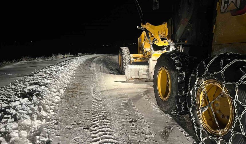 Kapanan yollar açıldı