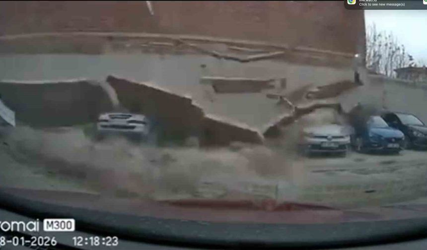 Otoparkta yaşanan facianın görüntüleri ortaya çıktı