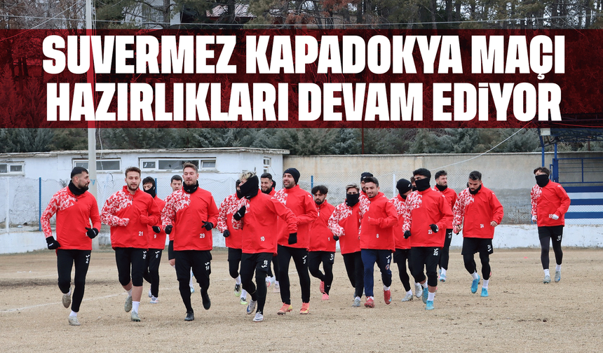 Kırıkkale FK, Suvermez Kapadokya Maçı Hazırlıklarını Sürdürüyor