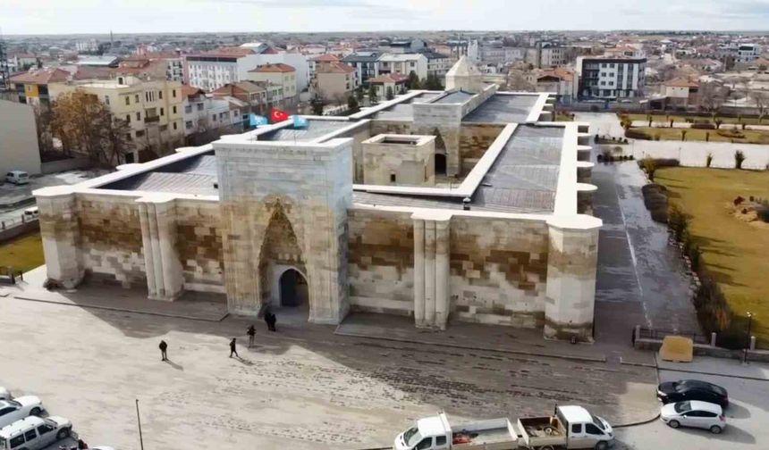 Sultanhanı Kervansarayı'nda tarih yeniden canlandırıldı