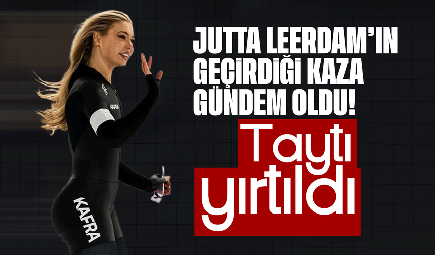Jutta Leerdam’ın taytı yırtıldı! Taytı yırtılan patenci! Buz patencisinin taytı yırtılıyor!