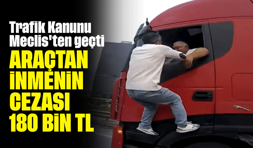 Trafikte Cezalar Katlandı: Yeni Düzenleme TBMM’de Kabul Edildi