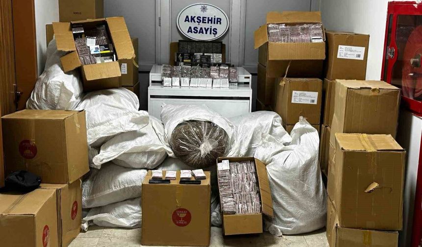 Kaçak tütün operasyonu