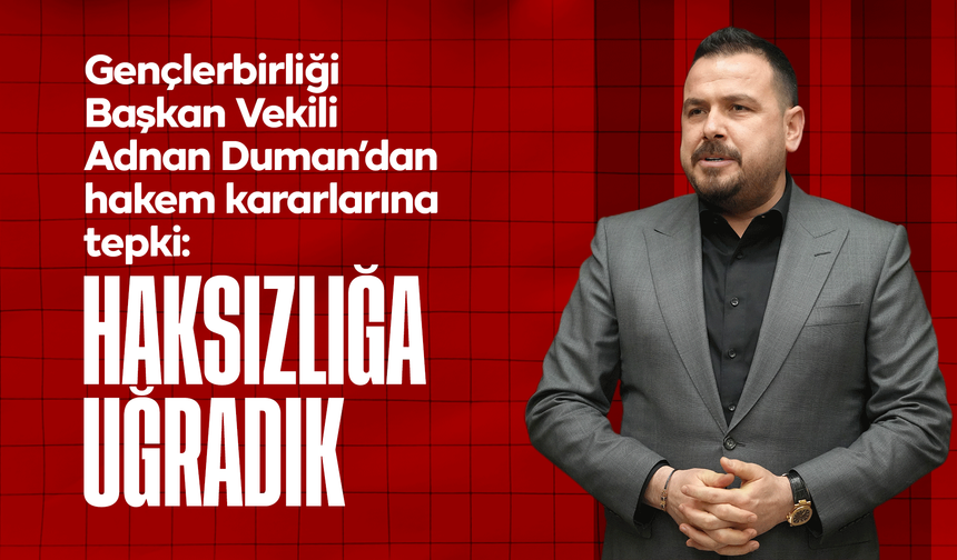 Gençlerbirliği'nden hakem kararlarına tepki: "Haksızlığa uğradık"