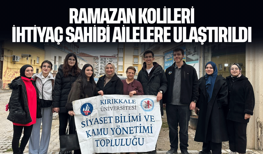 Ramazan Kolileri İhtiyaç Sahibi Ailelere Ulaştırıldı