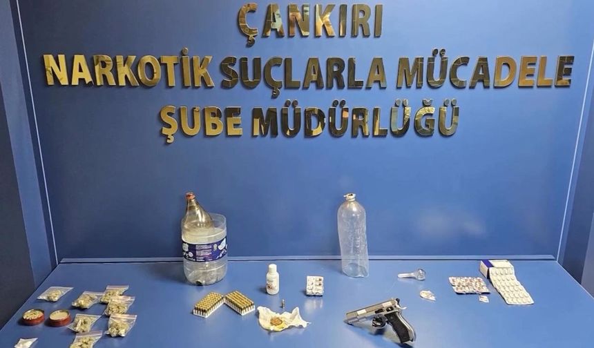 Çankırı'da uyuşturucu operasyonu: 12 gözaltı