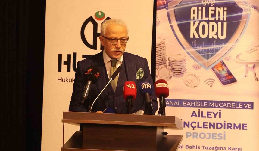 Sanal bahisle mücadele ve aileyi bilinçlendirme seferberliği