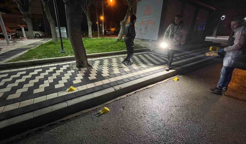 Tüfekle rastgele ateş açıldı: Saçmalar otomobil ile binaya isabet etti