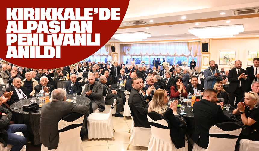 Alpaslan Pehlivanlı’yı anma programı düzenlendi! Eski bürokratlar Türkiye’nin dört bir yanından akın etti!