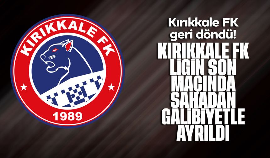 Kırıkkale FK sezonu 3 puanla kapattı