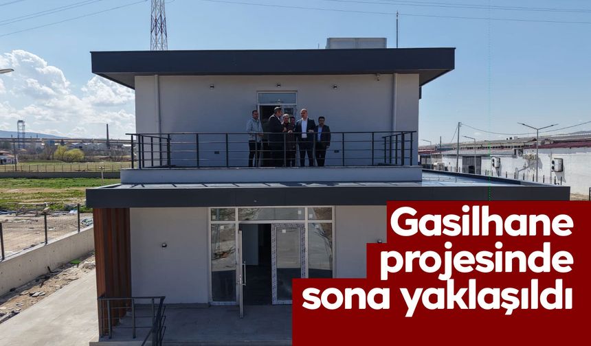 Kırıkkale Belediyesi’nde gasilhane projesinde sona yaklaşıldı
