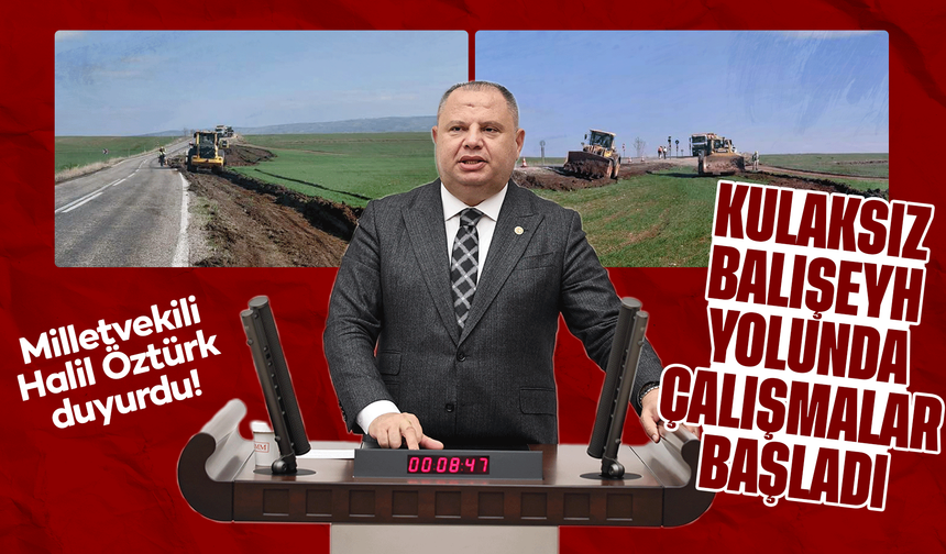 Kulaksız-Balışeyh Yolunda Çalışmalar Başladı