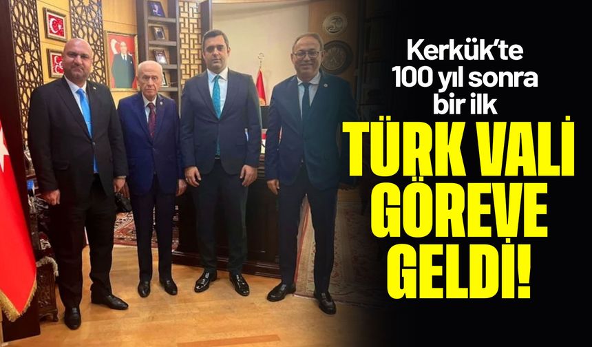 Kerkük’te 100 Yıl Sonra Bir İlk: Türk Vali Göreve Geldi