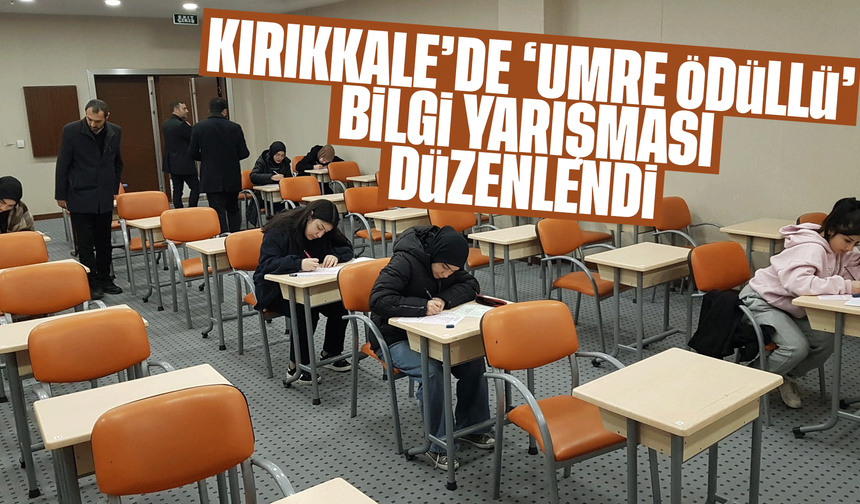 Gençler Siyer-i Nebi Yarışmasında Buluştu: Ödül Umre Oldu