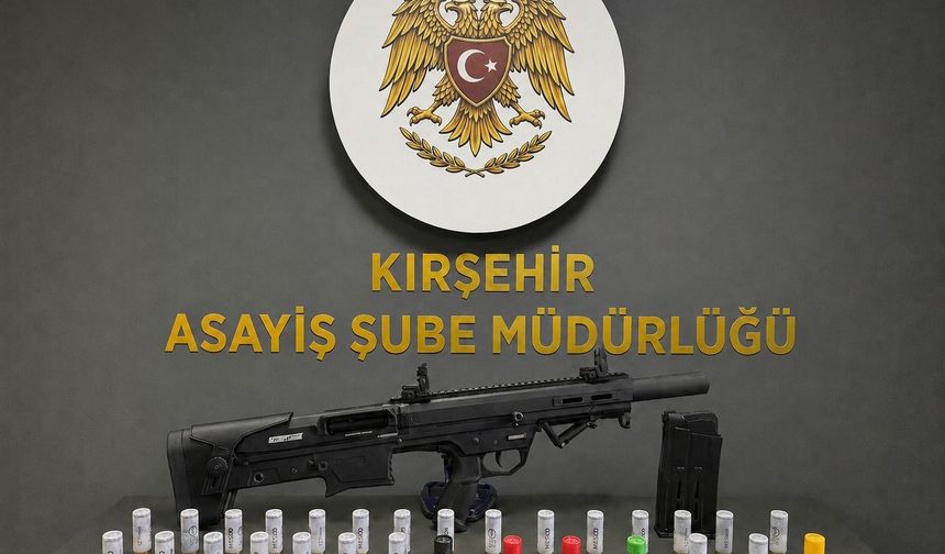 2 ruhsatsız av tüfeği ele geçirildi
