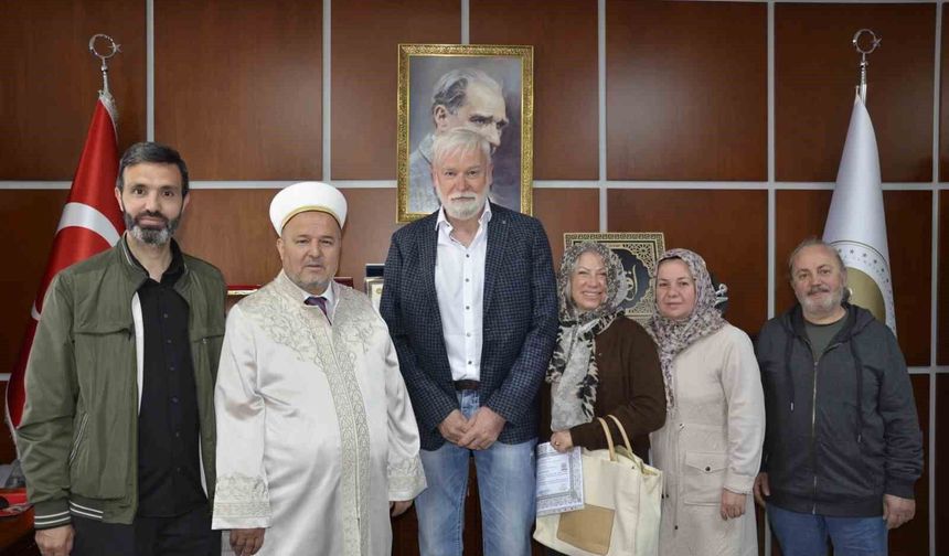 Alman vatandaşı Peter, Nevşehir'de Müslüman oldu