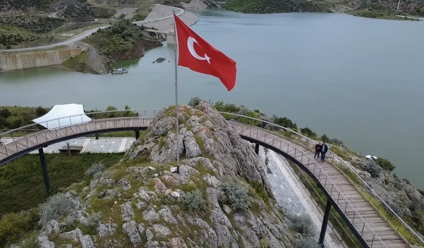 Çekerek barajında doluluk oranı yüzde 100'ü geçti