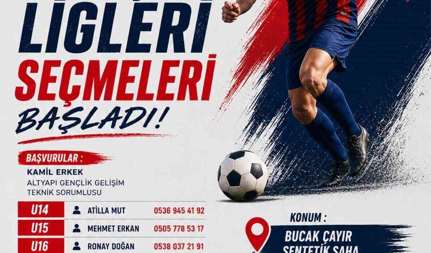 Niğde Belediyesi Spor Kulübü geleceğin yıldızlarını arıyor
