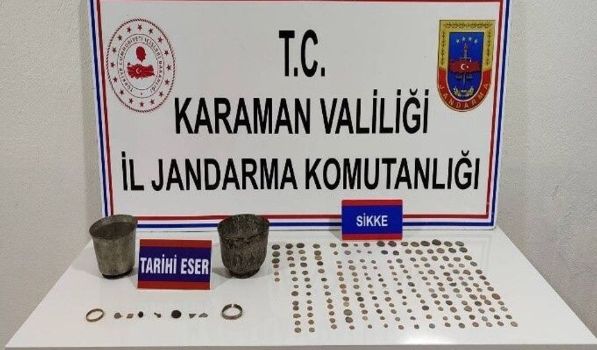Tarihi eser ele geçirildi: 6 tutuklama