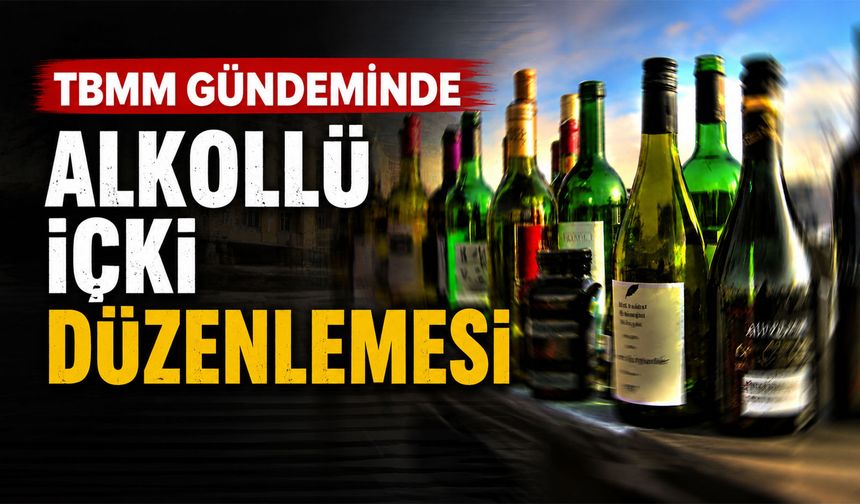 TBMM Gündeminde Alkollü İçki Düzenlemesi