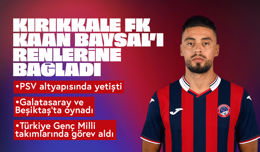 Kırıkkale FK’ye, PSV altyapısından orta saha