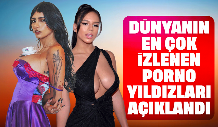 En seksi porno yıldızı kadınlar! 2026'da dünyanın en çok izlenen porno yıldızları!
