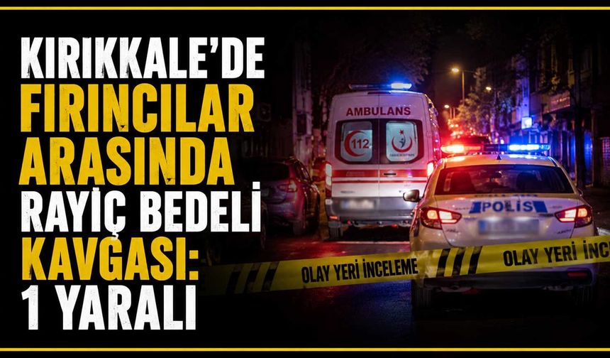 Kırıkkale’de fırıncılar arasında rayiç bedeli kavgası: 1 yaralı