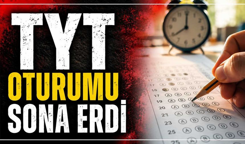 Kırıkkale'de TYT oturumu sona erdi
