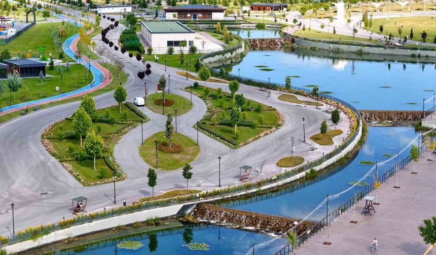 Kayseri çiçek bahçesine dönüşüyor