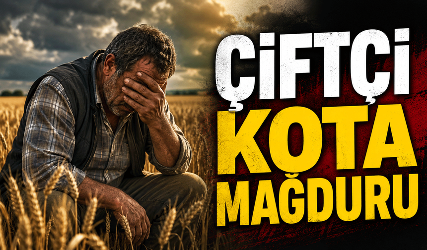 ÇİFTÇİ KOTA MAĞDURU