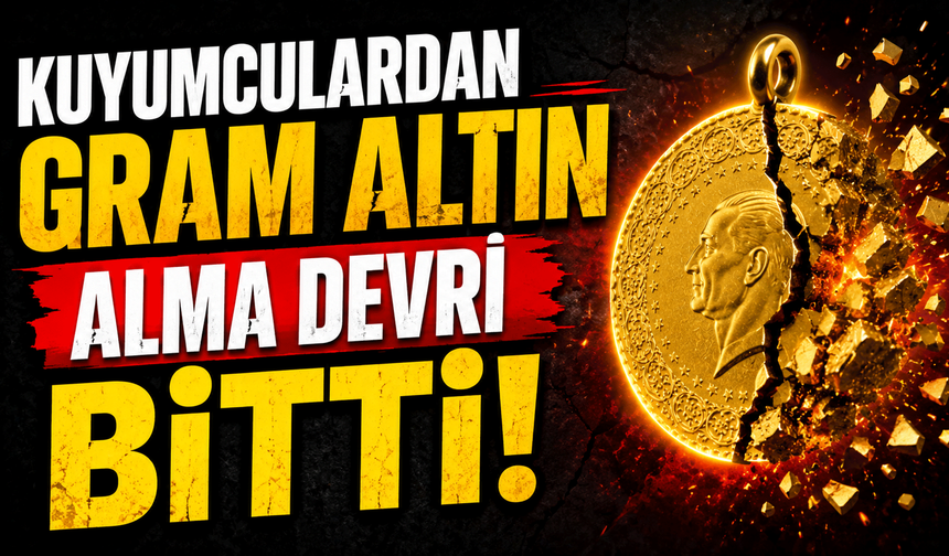 Kuyumculardan gram altın alma devri bitti: Artık gram altın bu şekilde alınacak