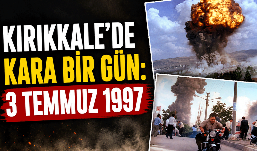 Kırıkkale’de kara bir gün: 3 Temmuz 1997