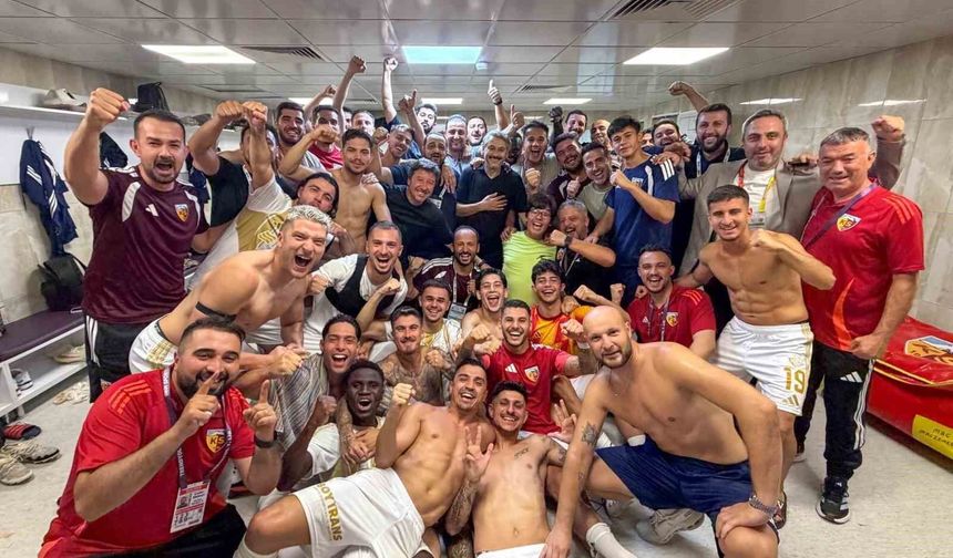 Kayserispor kayıpsız ilerliyor