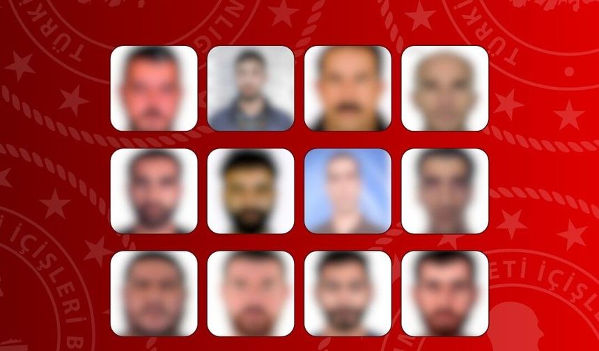 Kırmızı bültenle aranan 16, ulusal seviyede aranan 44 suçlu Türkiye'ye getirildi