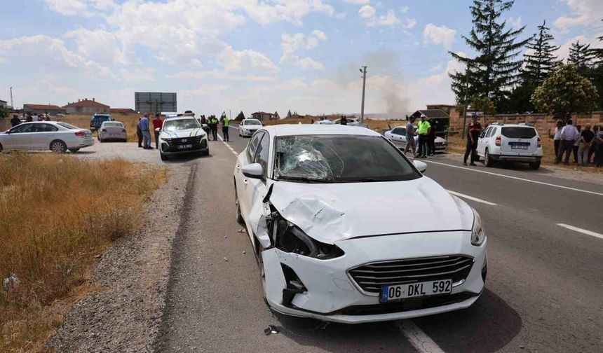 Otomobilin çarptığı yaya hayatını kaybetti