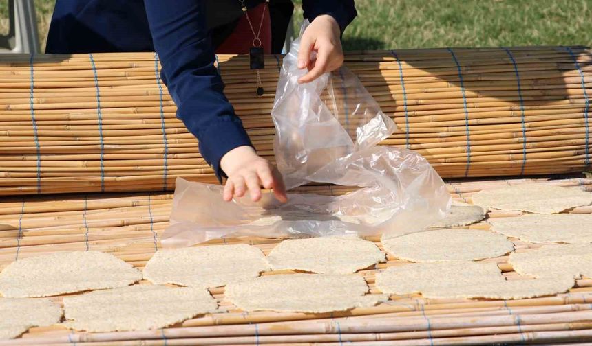 Tarhana güneşe çıktı, kışlık hazırlıkta son günler
