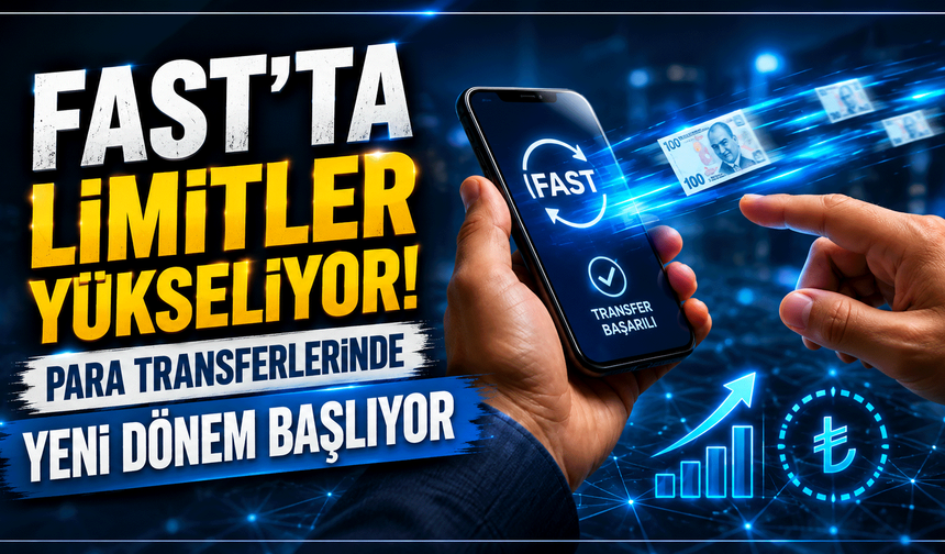 FAST’ta limitler yükseliyor: Para transferlerinde yeni dönem başlıyor