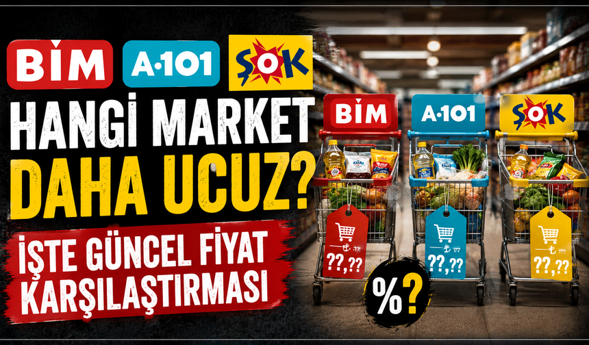 BİM, A101, ŞOK: Hangi Market Daha Ucuz? İşte Güncel Fiyat Karşılaştırması